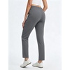 image:imagebaleaf Womens Fleece Lined Pants Pockets Stretch Winter Thermal Golf Travel Work Pant Cold Weather GearDark Gray