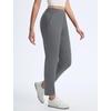 image:imagebaleaf Womens Fleece Lined Pants Pockets Stretch Winter Thermal Golf Travel Work Pant Cold Weather GearDark Gray