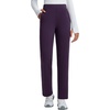 image:imagebaleaf Womens FleeceLined Yoga Dress Pants with PocketsDark Purple