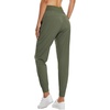 image:imagebaleaf Womens Lightweight Hiking Pants with 5 Zippered PocketsArmy Green 30