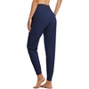 image:imagebaleaf Womens Lightweight Hiking Pants with 5 Zippered PocketsNavy Blue 30