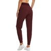 image:imagebaleaf Womens Lightweight Hiking Pants with 5 Zippered PocketsWine Red 30