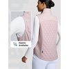 image:imagebaleaf Womens Puffer Vest Lightweight Winter Warm Water ResistantLight Pink