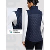 image:imagebaleaf Womens Puffer Vest Lightweight Winter Warm Water ResistantNavy Blue