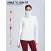 image:imagebaleaf Womens Thermal Long Sleeve Base Layer Hoodie ShirtWhite