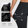 image:imagebaleaf Womens Travel Pants Lightweight Stretch with Zip PocketsBlack