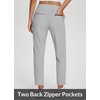 image:imagebaleaf Womens Travel Pants Lightweight Stretch with Zip PocketsFrost Grey