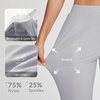 image:imagebaleaf Womens Travel Pants Lightweight Stretch with Zip PocketsFrost Grey