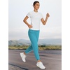 image:imagebaleaf Womens Travel Pants Lightweight Stretch with Zip PocketsGlacier Blue
