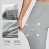 image:imagebaleaf Womens Travel Pants Lightweight Stretch with Zip PocketsLight Grey