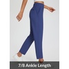 image:imagebaleaf Womens Travel Pants Lightweight Stretch with Zip PocketsNavy