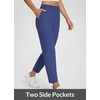 image:imagebaleaf Womens Travel Pants Lightweight Stretch with Zip PocketsNavy Blue 24