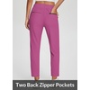 image:imagebaleaf Womens Travel Pants Lightweight Stretch with Zip PocketsPink