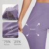 image:imagebaleaf Womens Travel Pants Lightweight Stretch with Zip PocketsPurple