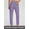 image:imagebaleaf Womens Travel Pants Lightweight Stretch with Zip PocketsPurple
