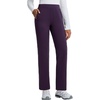 image:imagebaleaf Womens FleeceLined Yoga Dress Pants with PocketsDark Purple
