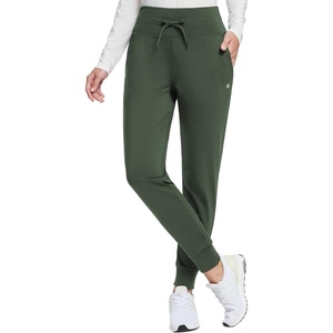 image:imagebaleaf Womens 25 28 30 Fleece Lined Pants Winter Thermal JoggersArmy Green