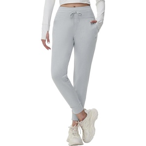 image:imagebaleaf Womens 25 28 30 Fleece Lined Pants Winter Thermal JoggersLight Grey New