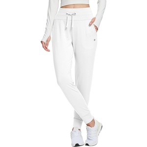 image:imagebaleaf Womens 25 28 30 Fleece Lined Pants Winter Thermal JoggersWhite