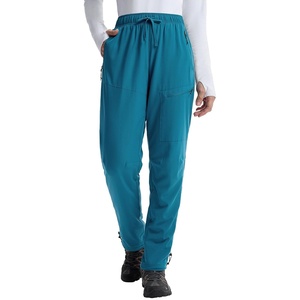 image:imagebaleaf Womens Fleece Lined Hiking Pants Water Resistant Thermal WarmBlue