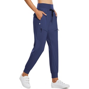 image:imagebaleaf Womens Lightweight Hiking Pants with 5 Zippered PocketsClassic Navy 28 Inseam
