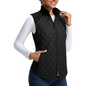 image:imagebaleaf Womens Puffer Vest Lightweight Winter Warm Water ResistantBlack