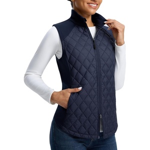image:imagebaleaf Womens Puffer Vest Lightweight Winter Warm Water ResistantNavy Blue