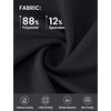 image:imagebaleaf Mens Sweatpants Dress Sweat Pants with Zipper Pocket Yoga CasualBlack