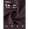 image:imagebaleaf Mens Sweatpants Dress Sweat Pants with Zipper Pocket Yoga CasualDark Brown