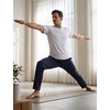 image:imagebaleaf Mens Sweatpants Dress Sweat Pants with Zipper Pocket Yoga CasualNavy Blue