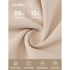 image:imagebaleaf Mens Sweatpants Dress Sweat Pants with Zipper Pocket Yoga CasualPale Khaki