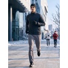 image:imagebaleaf Mens Winter Cycling Pant Water Resistant Fleece Windproof ThermalGrey