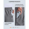 image:imagebaleaf Mens Winter Cycling Pant Water Resistant Fleece Windproof ThermalGrey