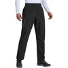image:imagebaleaf Mens Winter Cycling Pant Water Resistant Fleece Windproof ThermalBlack