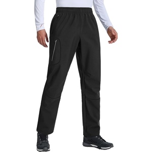 image:imagebaleaf Mens Winter Cycling Pant Water Resistant Fleece Windproof ThermalBlack