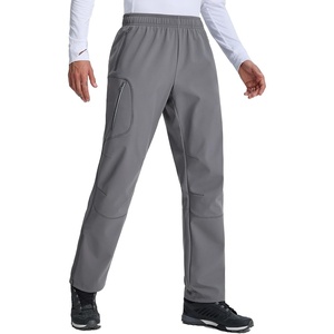image:imagebaleaf Mens Winter Cycling Pant Water Resistant Fleece Windproof ThermalGrey
