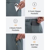 image:imagebaleaf Mens Fleece Lined Golf Pants 30 Warm Winter 4 Pockets Work Casual