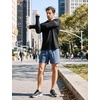 image:imagebaleaf Mens Fleece Running Hoodie Thermal Lightweight Hooded SweatshirtsBlack