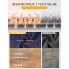 image:imagebaleaf Mens Fleece Running Hoodie Thermal Lightweight Hooded SweatshirtsNavy Blue