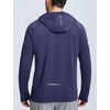 image:imagebaleaf Mens Fleece Running Hoodie Thermal Lightweight Hooded SweatshirtsNavy Blue