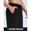 image:imagebaleaf Mens Track Pants Lightweight Athletic SweatpantsBlackblack