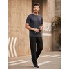 image:imagebaleaf Mens Track Pants Lightweight Athletic SweatpantsBlackblack