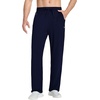 image:imagebaleaf Mens Track Pants Lightweight Athletic SweatpantsBluewhite