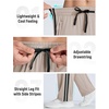 image:imagebaleaf Mens Track Pants Lightweight Athletic SweatpantsKhakiblack