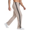 image:imagebaleaf Mens Track Pants Lightweight Athletic SweatpantsKhakiblack