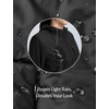 image:imagebaleaf Womens Quilted Jacket Lightweight for Winter RunningBlack