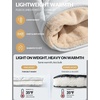 image:imagebaleaf Womens Quilted Jacket Lightweight for Winter RunningStar White