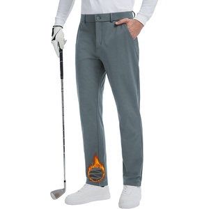 image:imagebaleaf Mens Fleece Lined Golf Pants 30 Warm Winter 4 Pockets Work Casual