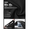 image:imagebaleaf Womens Barrel Pants Petite Travel Casual Pants with PocketsBlack