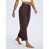 image:imagebaleaf Womens Barrel Pants Petite Travel Casual Pants with PocketsDark Brown